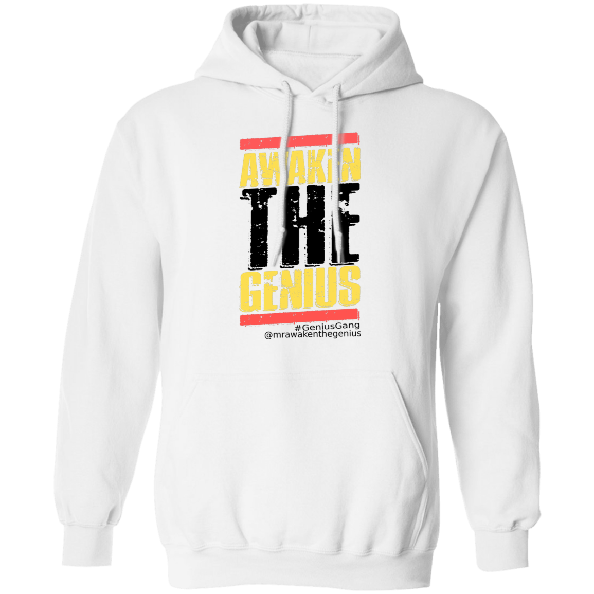 Z66 Pullover Men Hoodie(white)