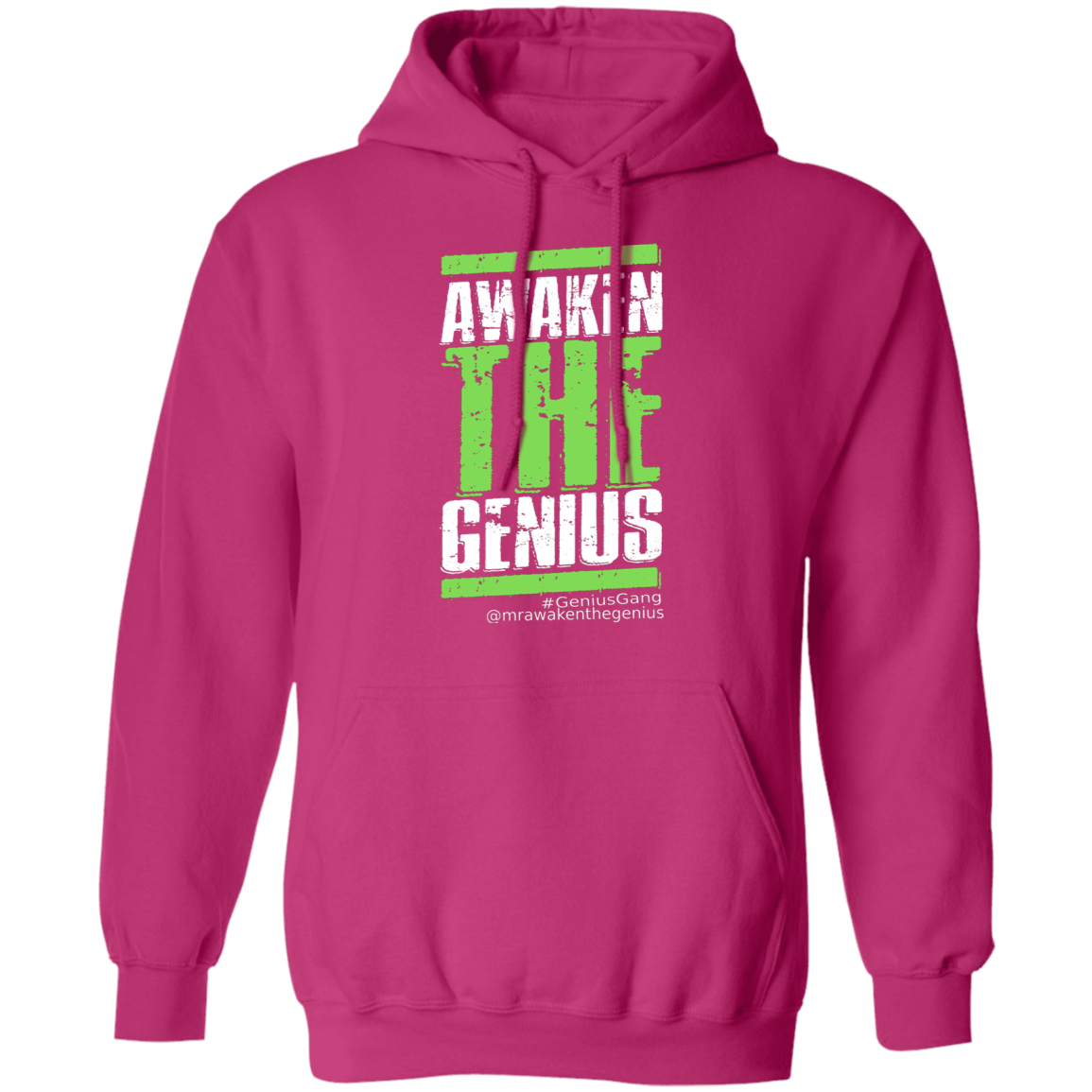 Z66 Pullover Unisex Hoodie(Heliconia)