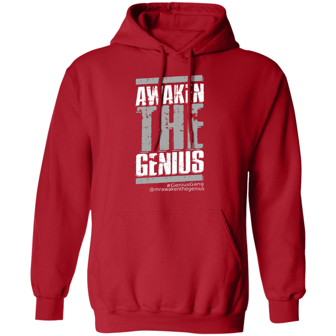 Z66 Pullover Unisex Hoodie ( red)